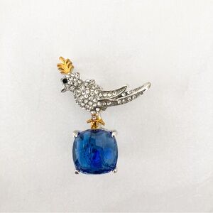COPY - Bird brooch necklace pendant